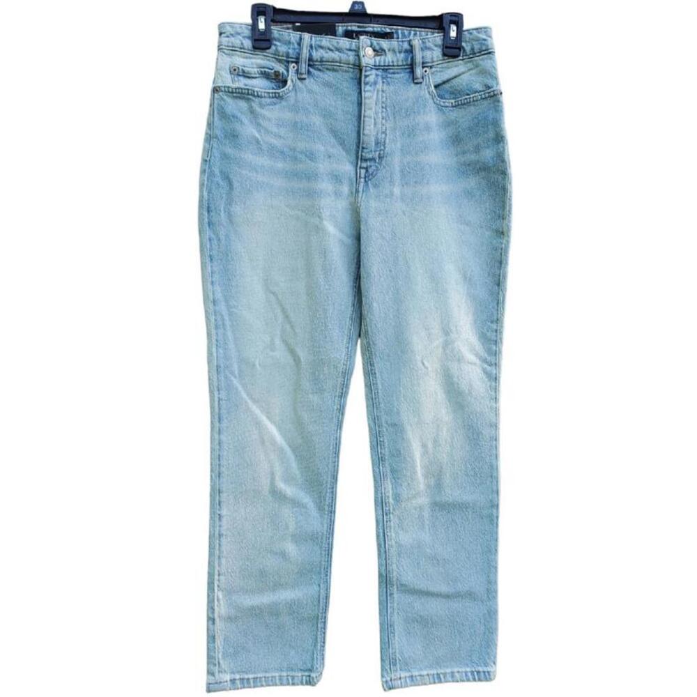 Ralph Lauren Comfort Stretch High Raise Straight Ankle Size 10 Jeans, Waist 30